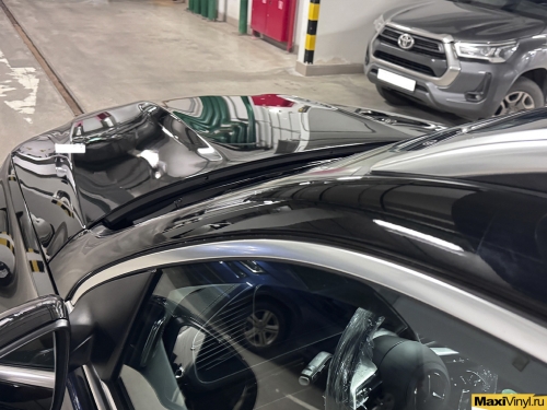 Оклейка передней части Mercedes-Benz GLS полиуретановой пленкой